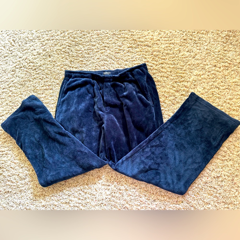 Men’s size 2Xl super soft blue warm fuzzy pants